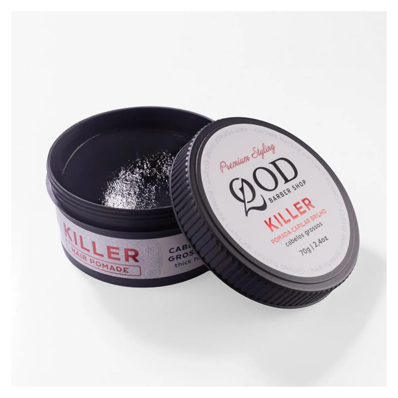 Pomada Capilar QOD Barber Shop There's a Killer on the Road 70g