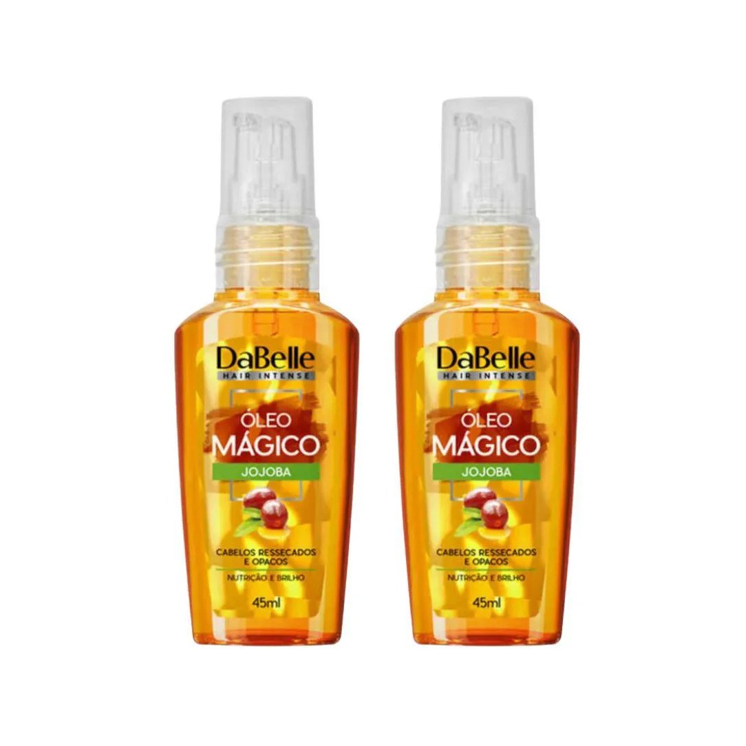 Oleo Capilar Dabelle 45ml Jojoba - Kit C / 2un