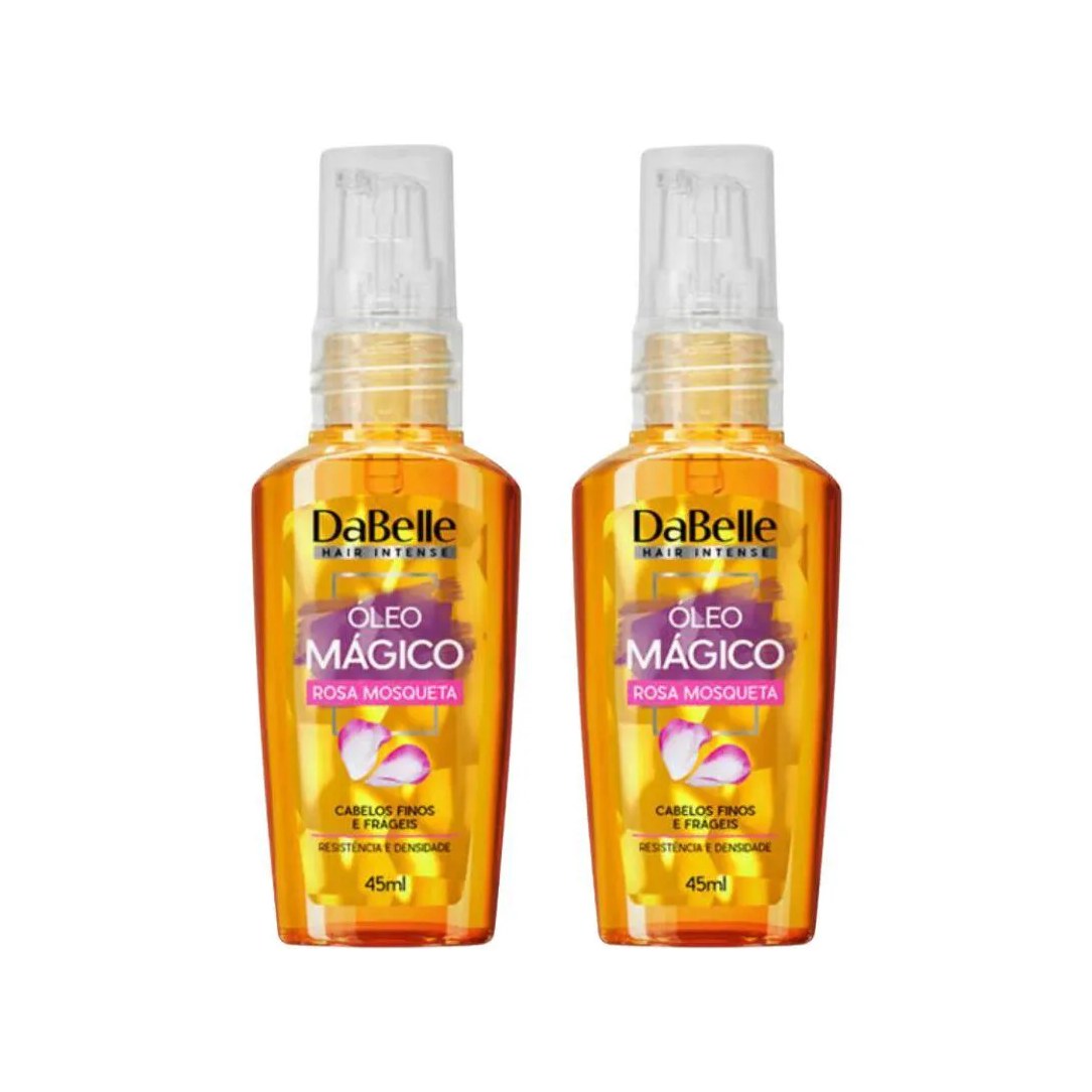 Oleo Capilar Dabelle 45ml Rosa Mosqueta - Kit C / 2un