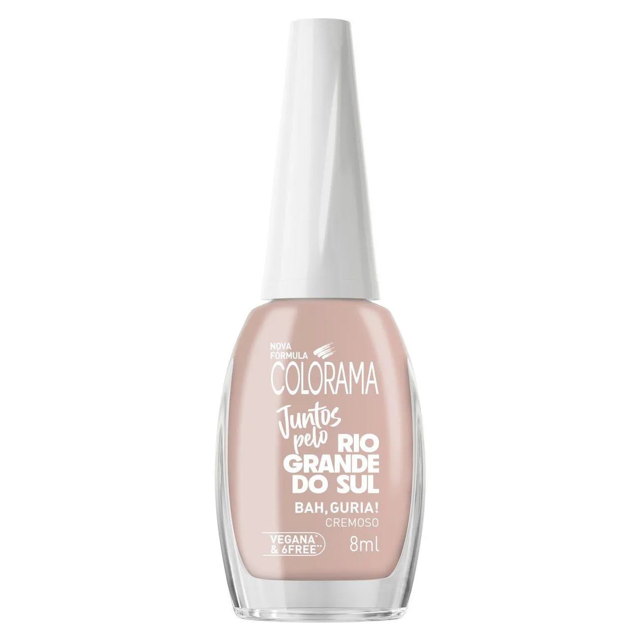 Esmalte Cremoso Colorama Juntos pelo Rio Grande do Sul 8ml - Bah, Guria!