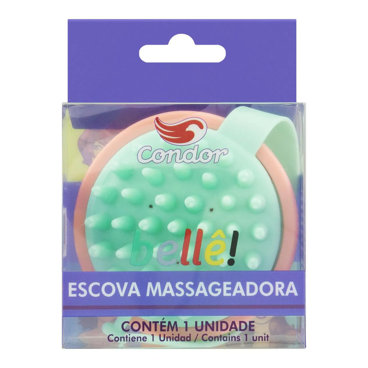 Escova Massageadora Capilar Condor Bellê!