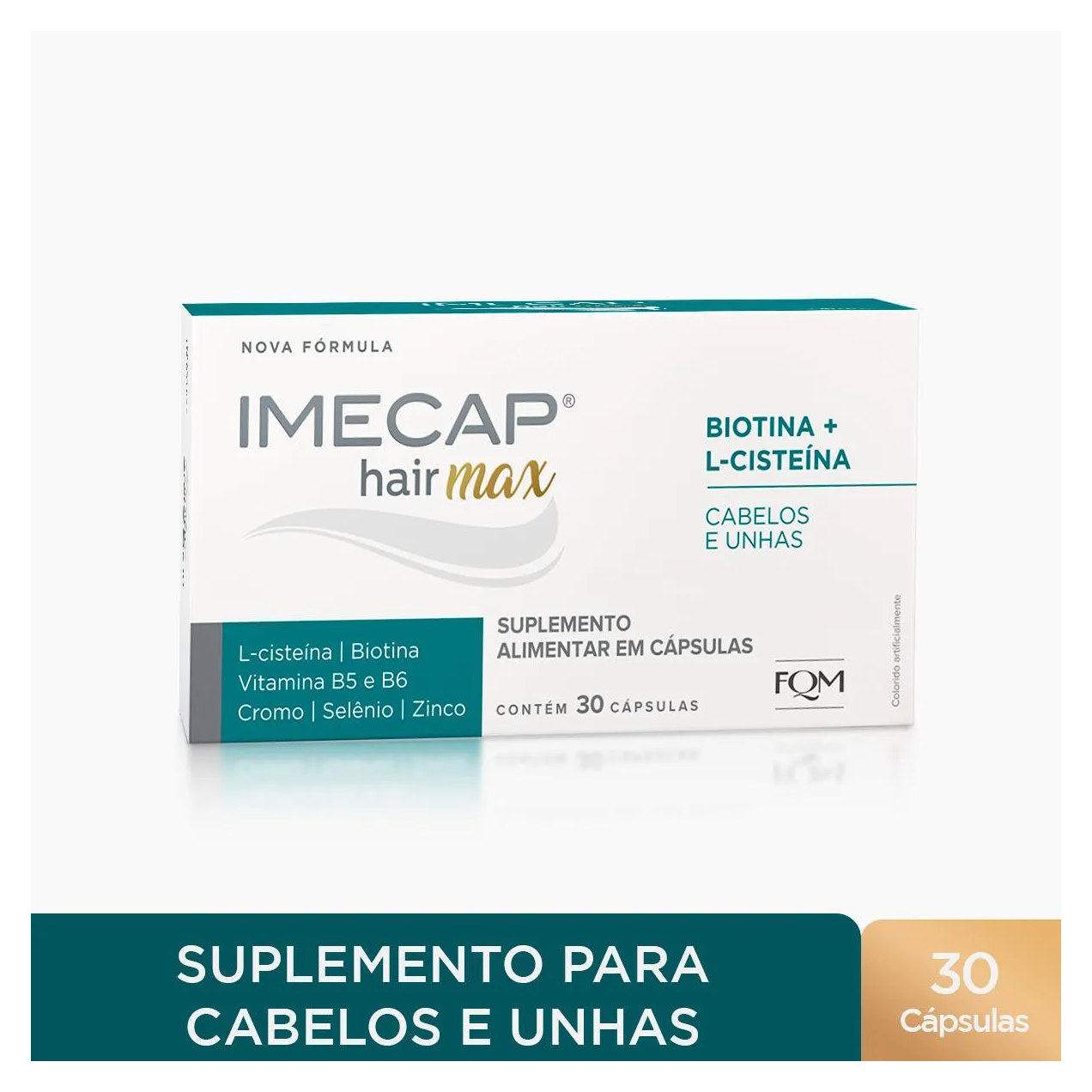 Suplemento Alimentar Imecap Hair Max 30 cápsulas