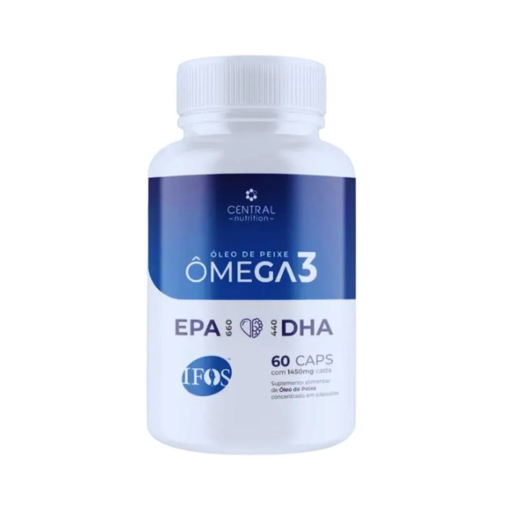 Omega 3 Ifos 660 Epa 440 Dha 60 cápsulas Central Nutrition
