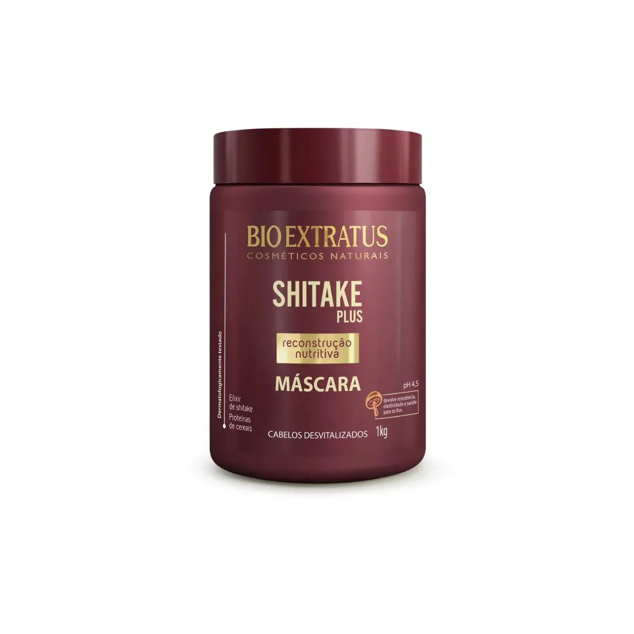 Mascara Shitake Plus 1kg - Bio Extratus