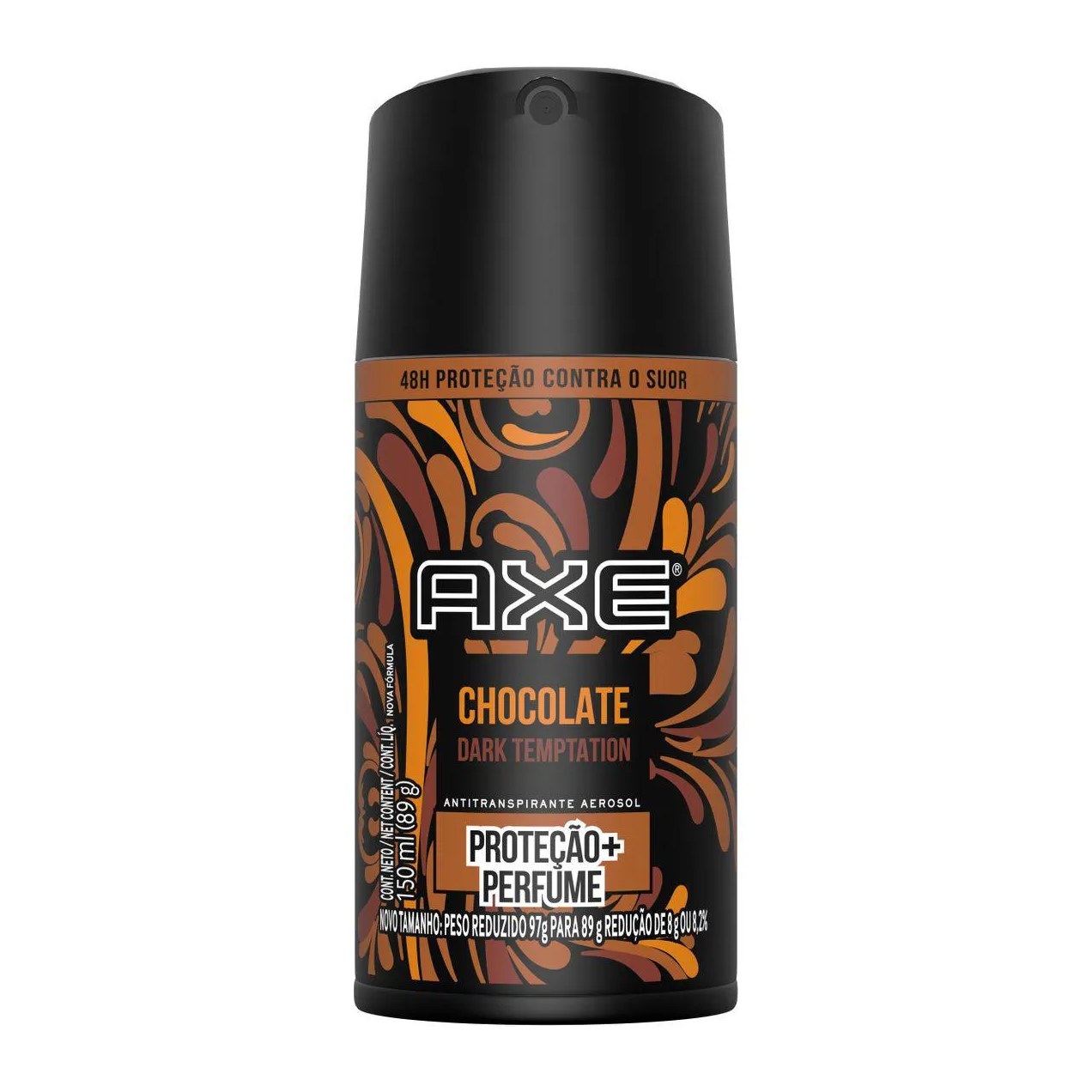 Desodorante Antitranspirante Spray Axe Dark Temptation Masculino 48h 150ml