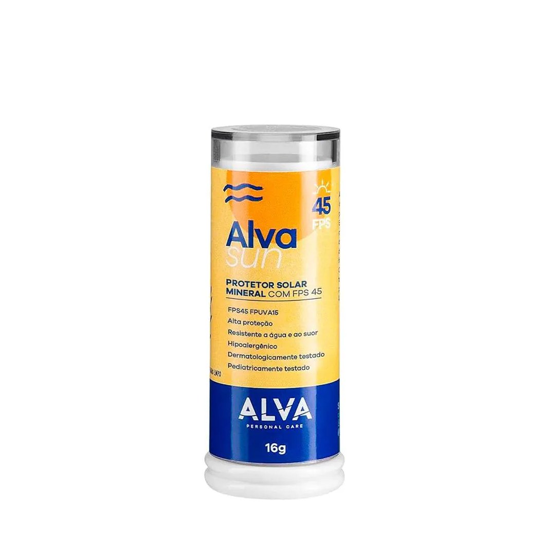 Alva Protetor Solar Bastão Fps45 16g