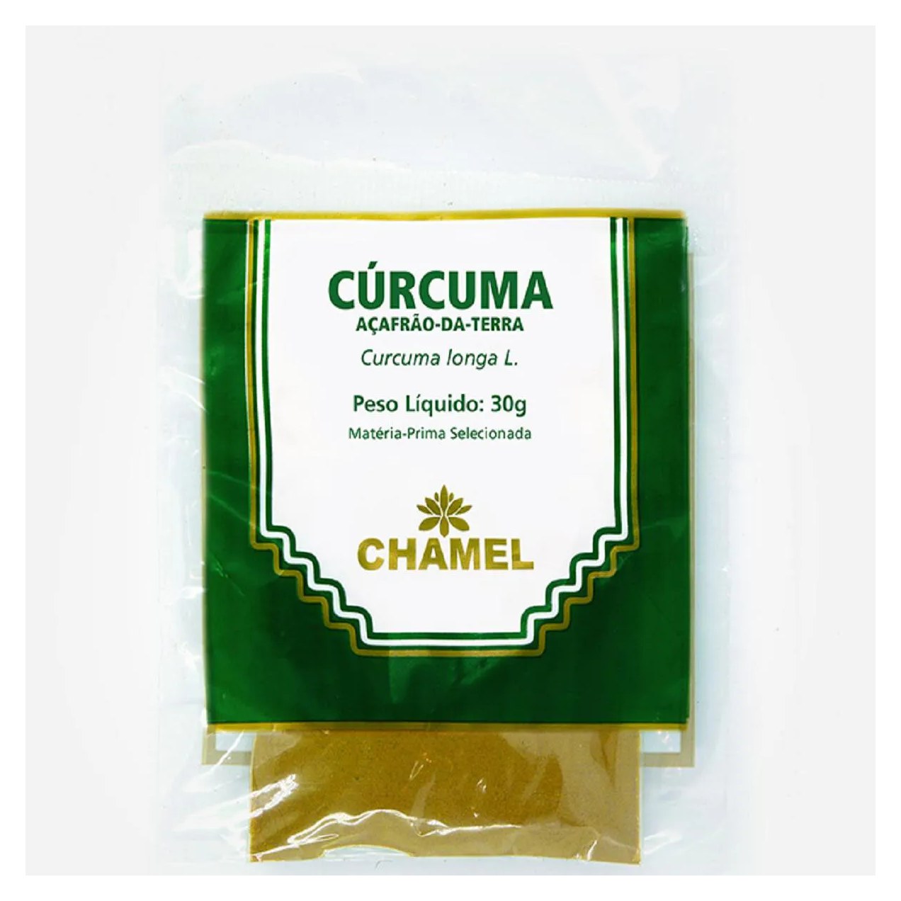 Pacote de Chá Cúrcuma 30g - Chamel