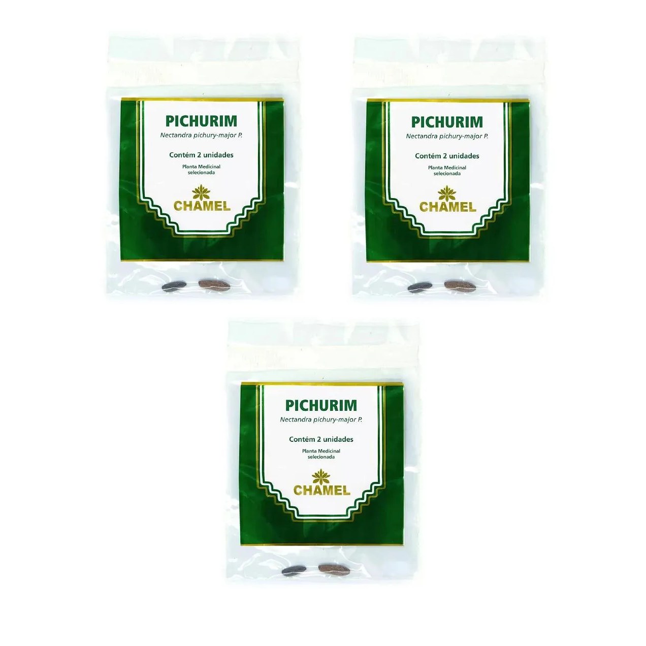 Kit 03 Pacote Pichurim com 2 unidades - Chamel