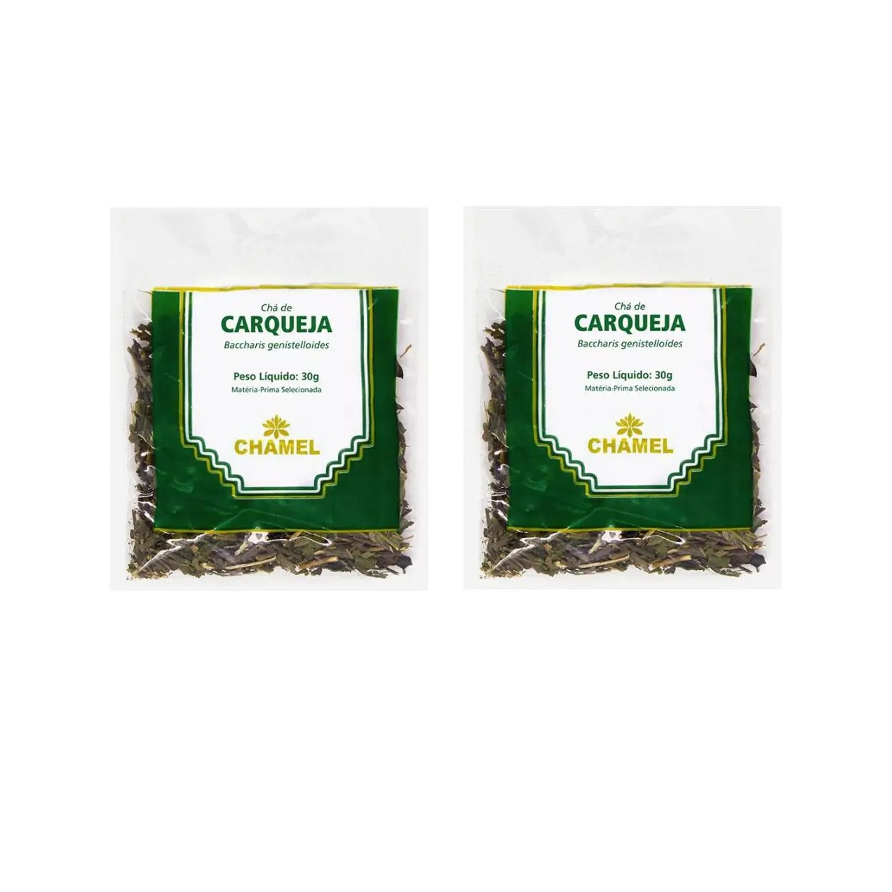 Kit 02 Pacote de Chá de Carqueja 30g - Chamel
