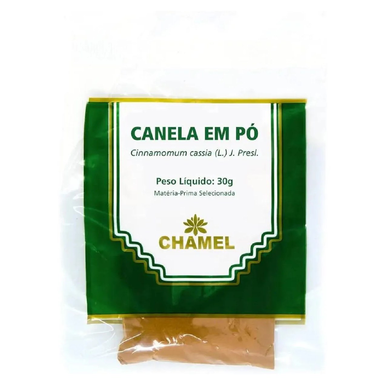 Pacote de Canela em Pó para Chá 30g - Chamel