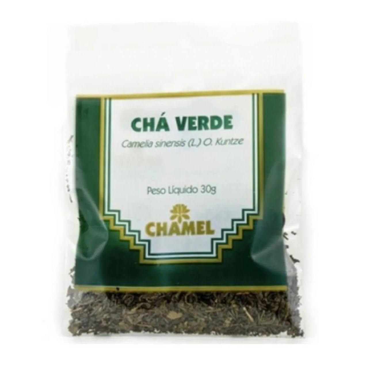 Pacote de Chá Verde 30g - Chamel