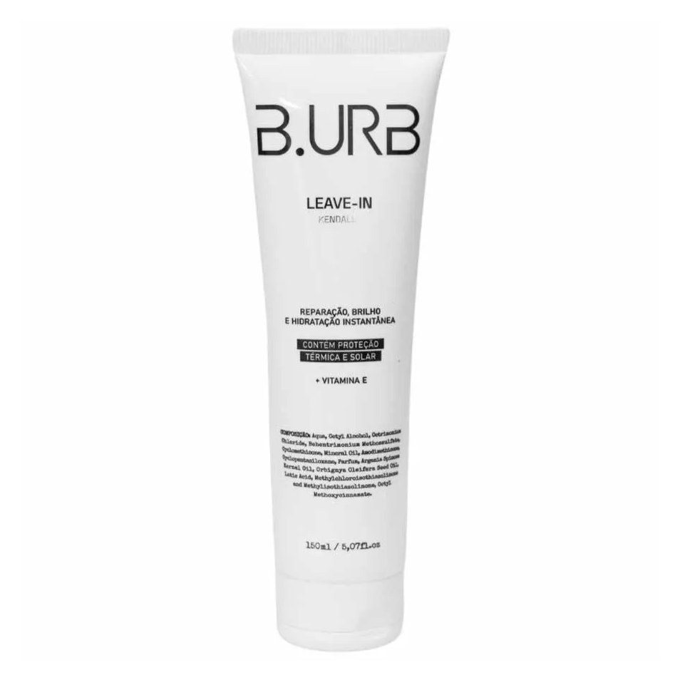Leave-in Kendall Reparação Brilho e Hidratação Instantânea 150ml Barba Urbana B.urb