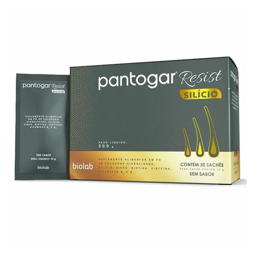 Pantogar Resis T Silício 10g - 30 Sachês