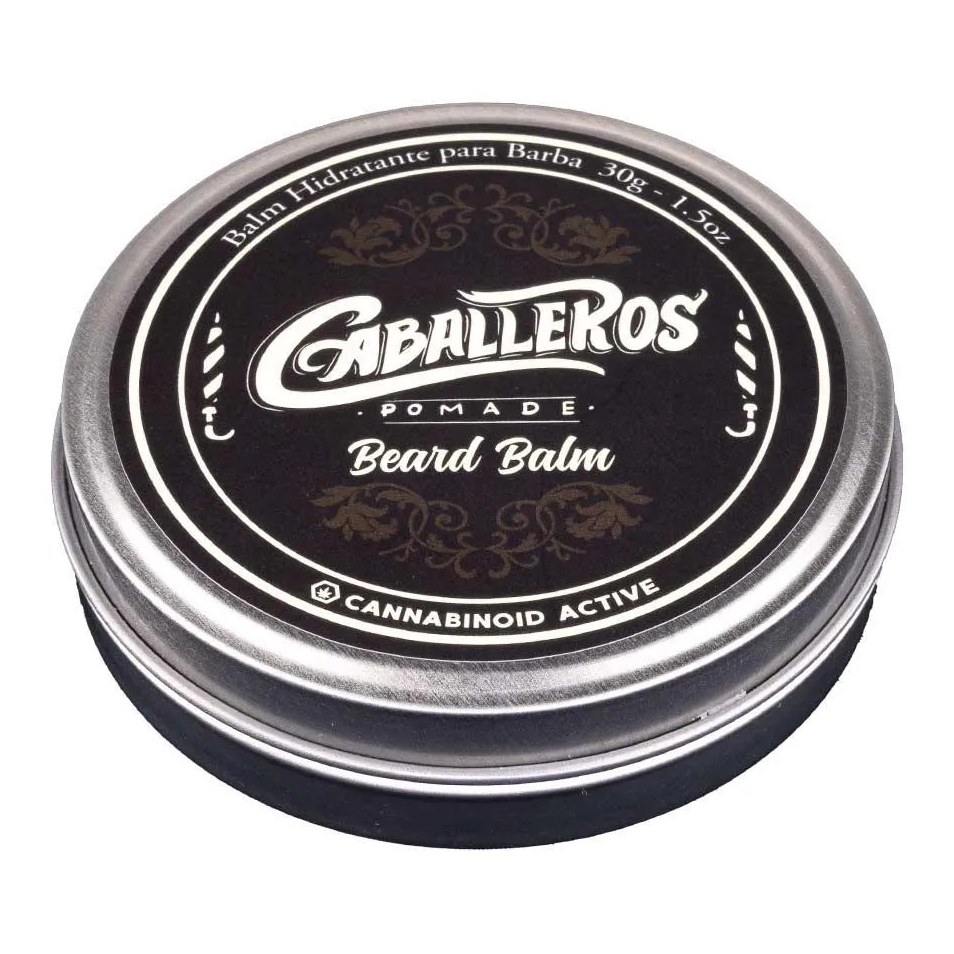 Beard Balm Hidratante para Barba em Cera 30g Caballeros