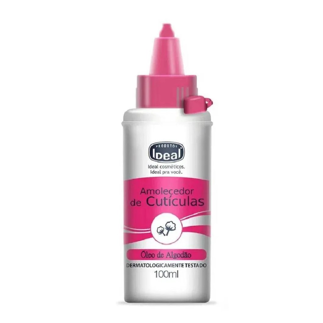 Amolecedor de Cutículas Ideal Óleo de Algodão 100ml