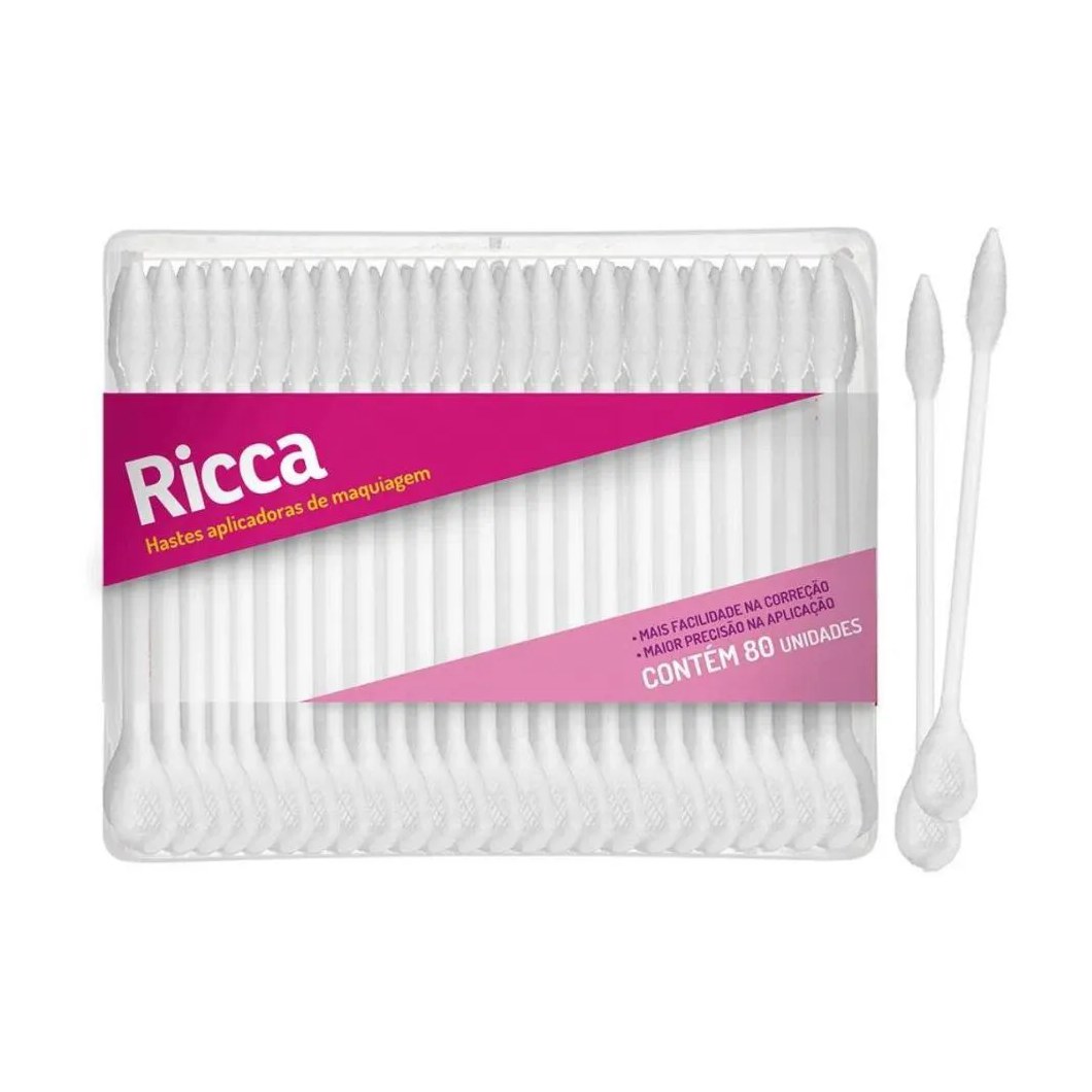Hastes Ricca Aplicadores de Maquiagem Cód.571