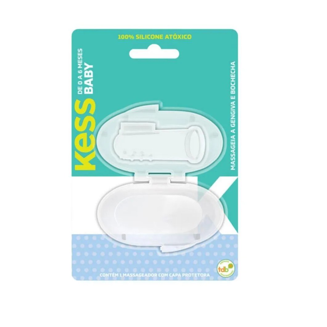 Escova Massageadora de Silicone Kess Belliz Cod.2038