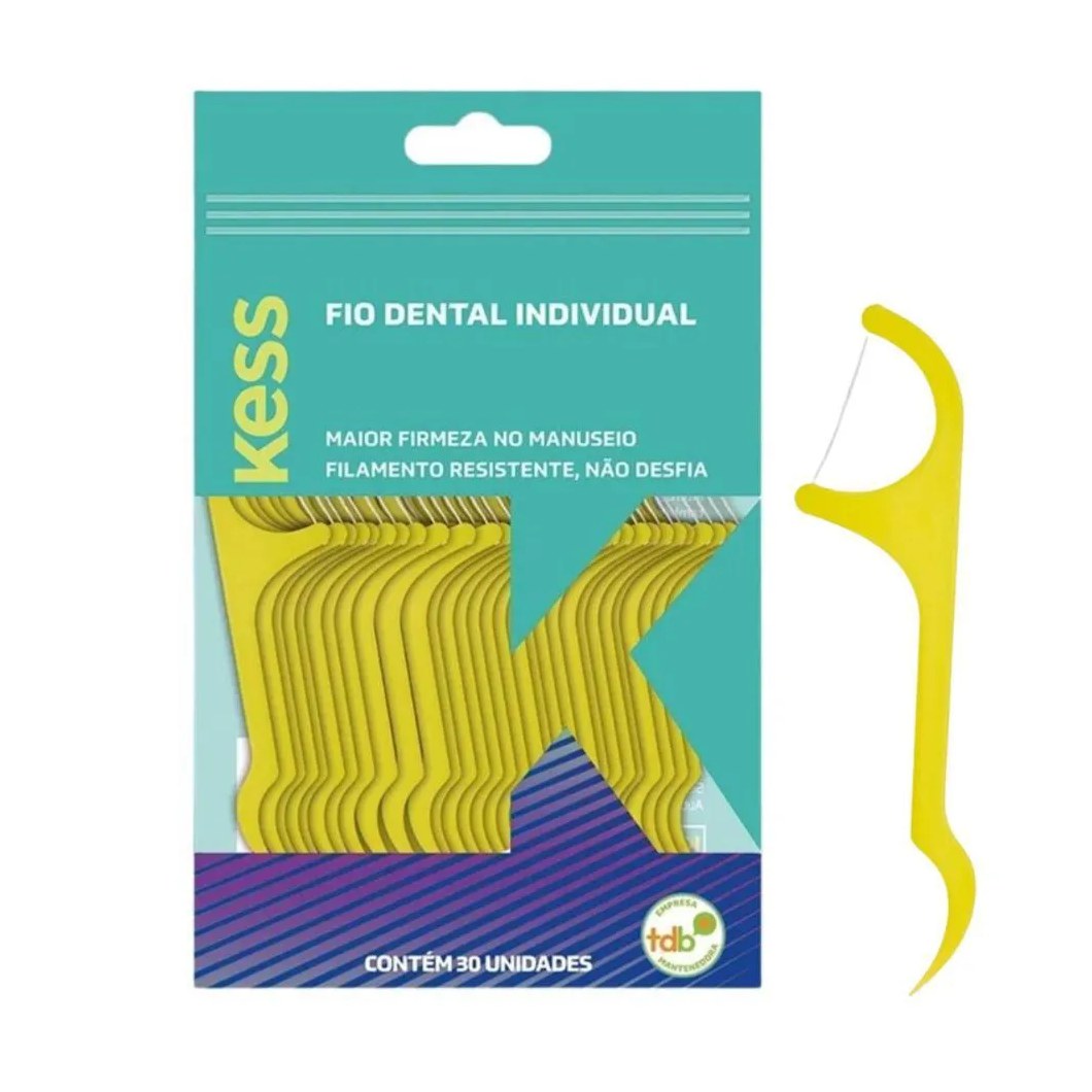 Fio Dental Individual Kess Belliz C/30 Un