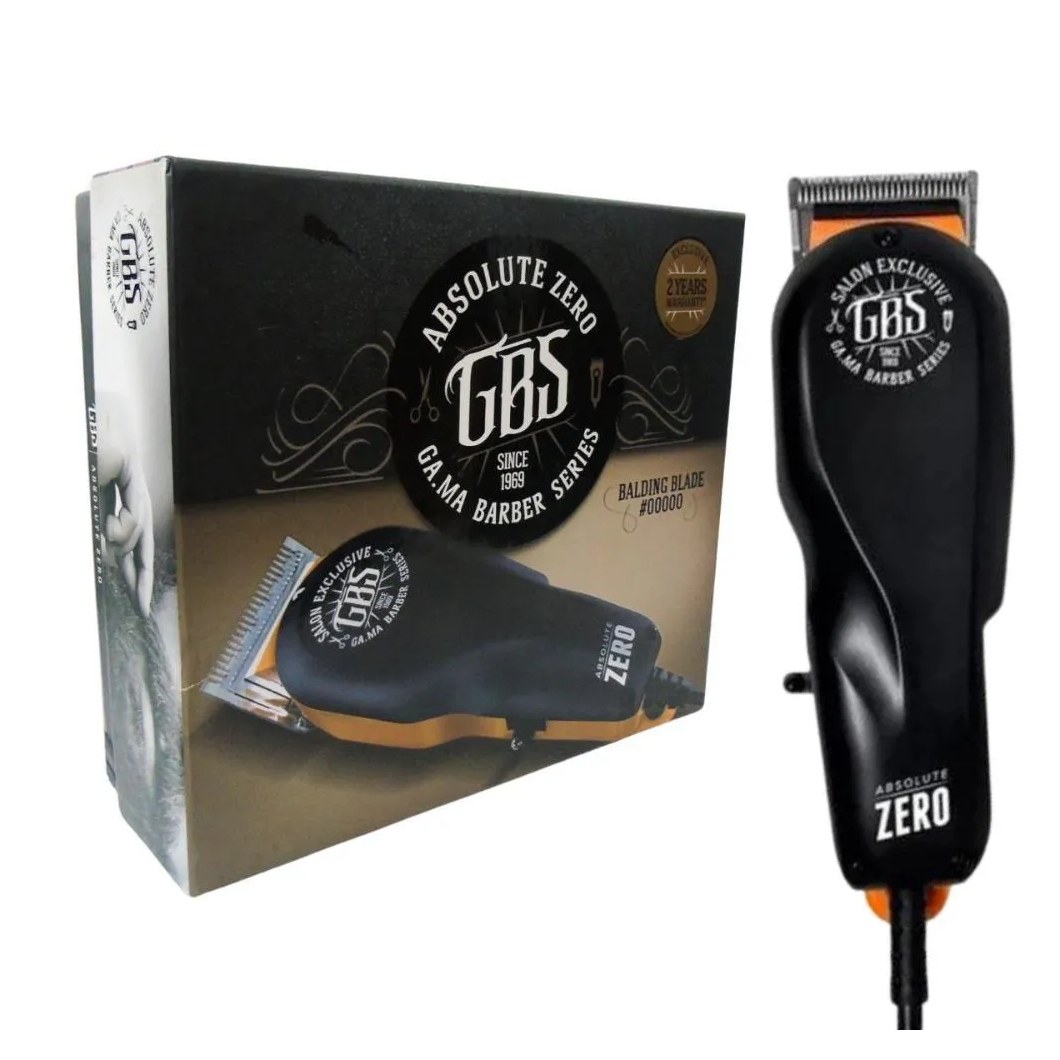 Máquina de Corte Gama Absolute Zero Gbs Barber Series 127v