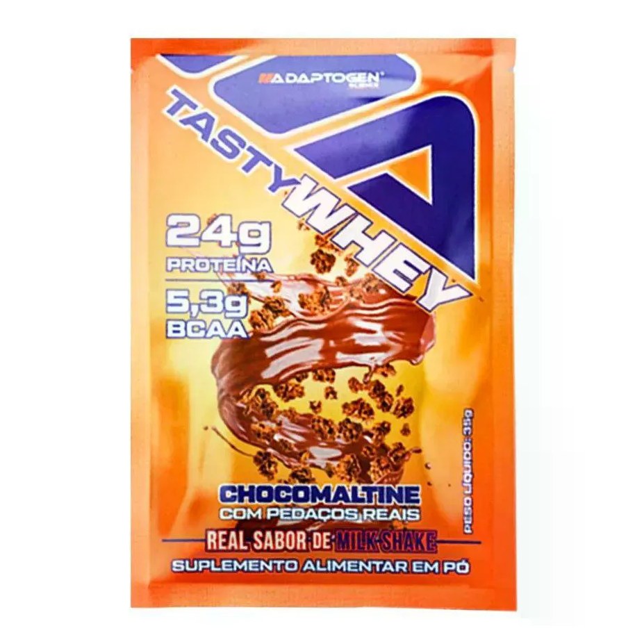 Sachê Tasty Whey 3w Adaptogen Chocomaltine 35g
