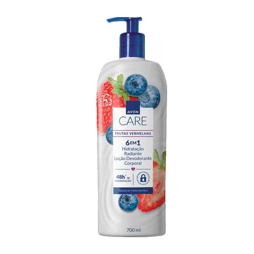 Avon Care Frutas Vermelhas Hidratante Corporal 700ml