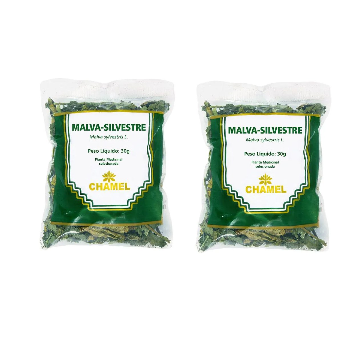 Kit 02 Pacote de Chá Malva Silvestre 30g - Chamel