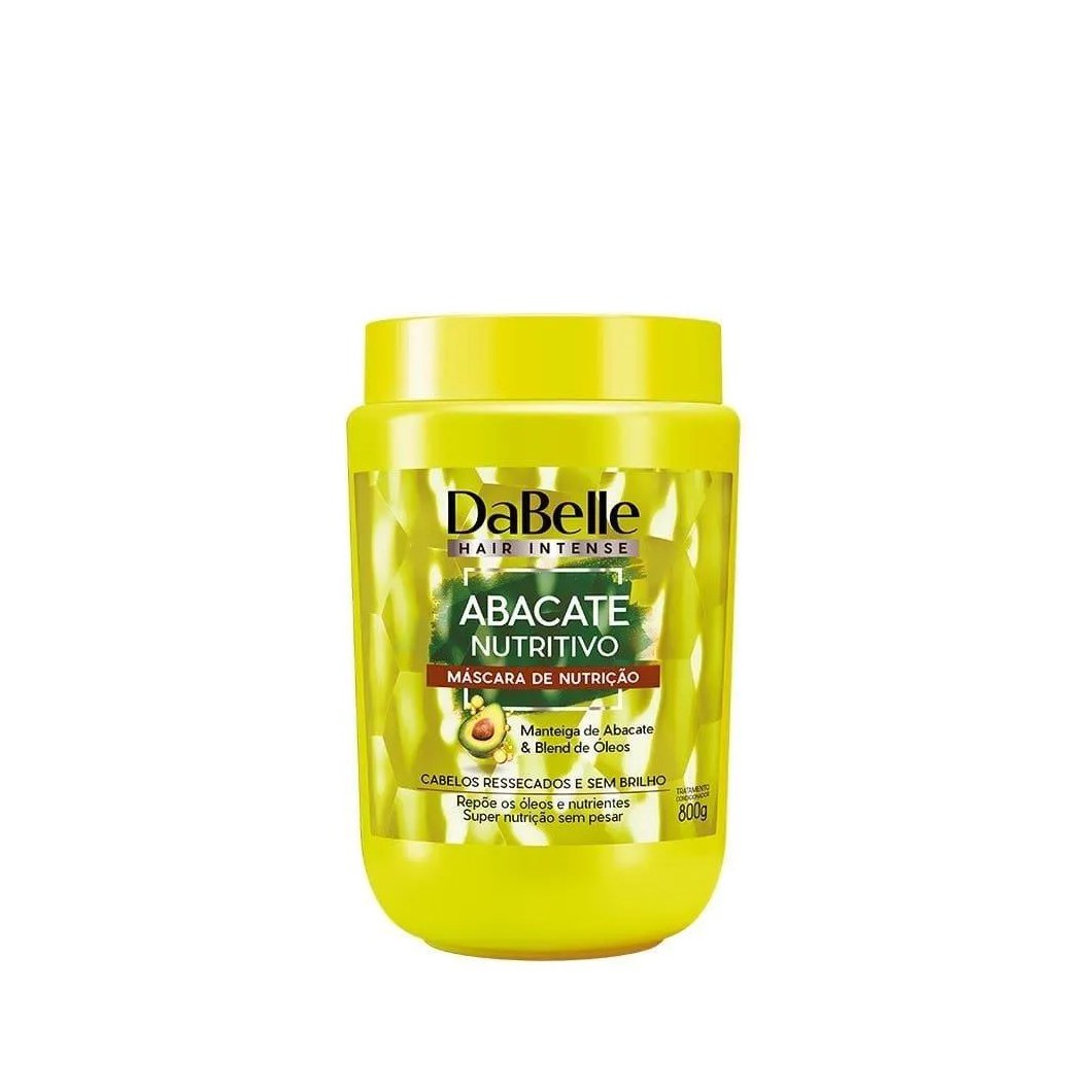 Máscara Nutrição Dabelle Abacate Nutritivo 800g