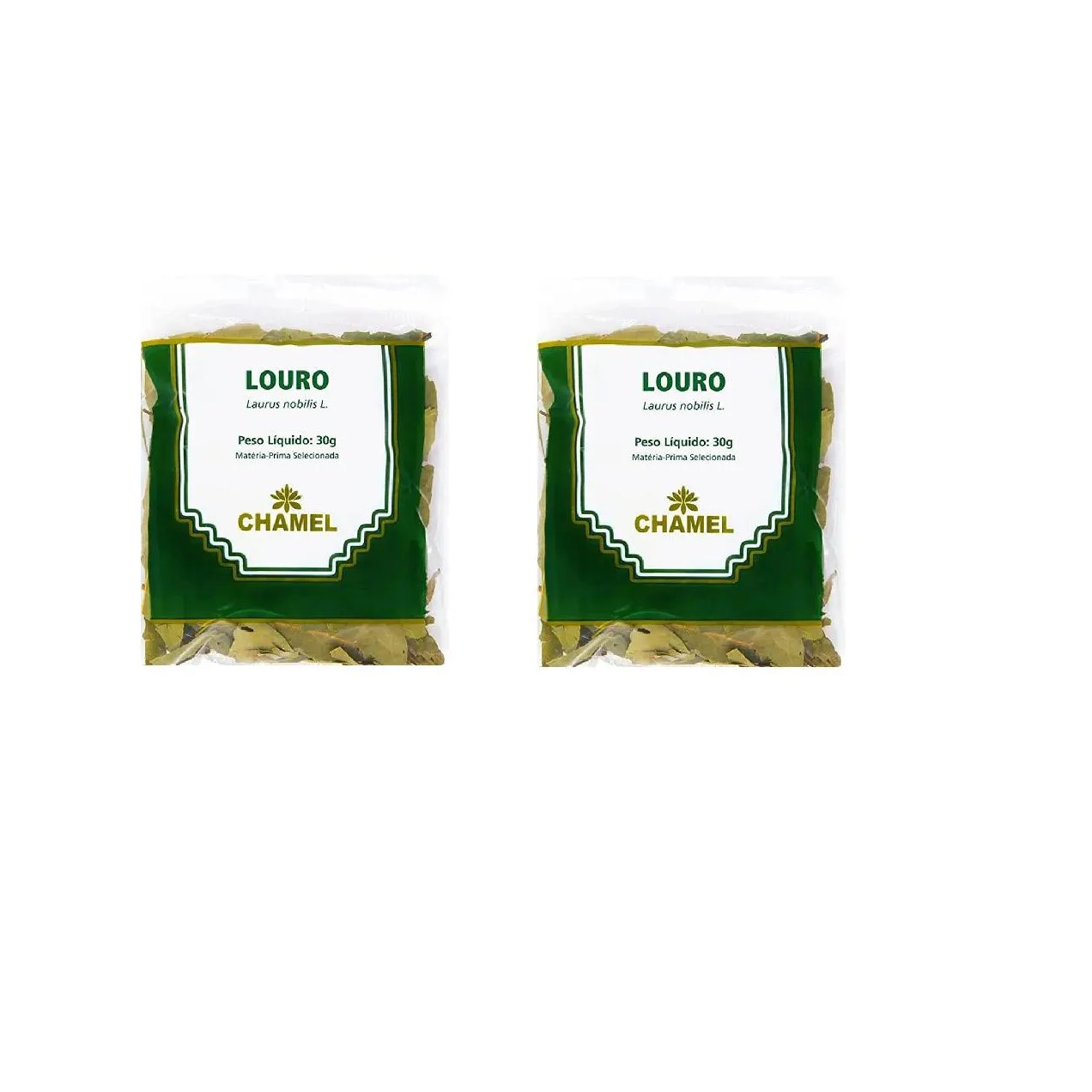 Kit 02 Pacote de Chá de Louro 30g - Chamel