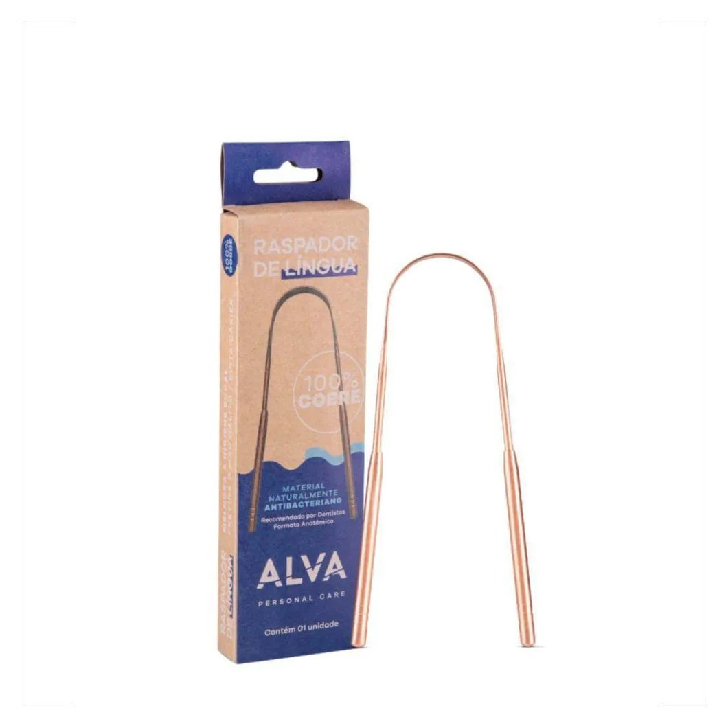Alva Raspador de  Língua Nulo