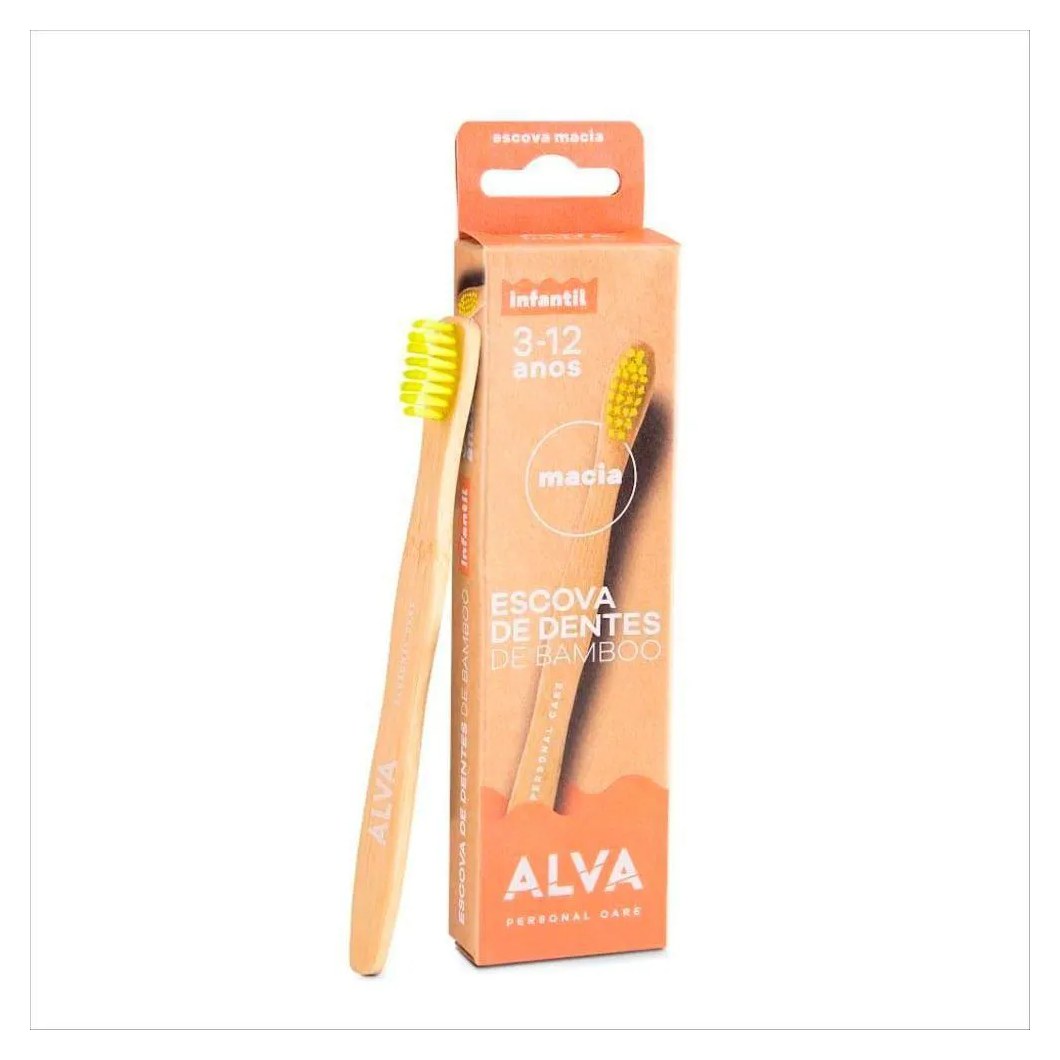 Alva Personal Care - Escova de  de ntes Bamboo Infantil Nulo