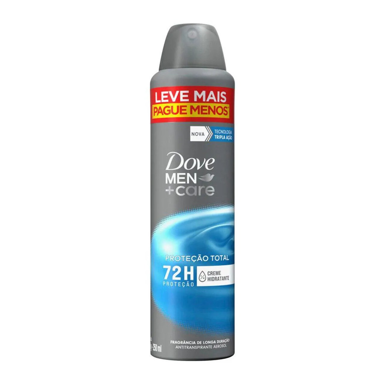 Desodorante Antitranspirante Aerosol Dove Men +Care Proteção Total 72h 250ml
