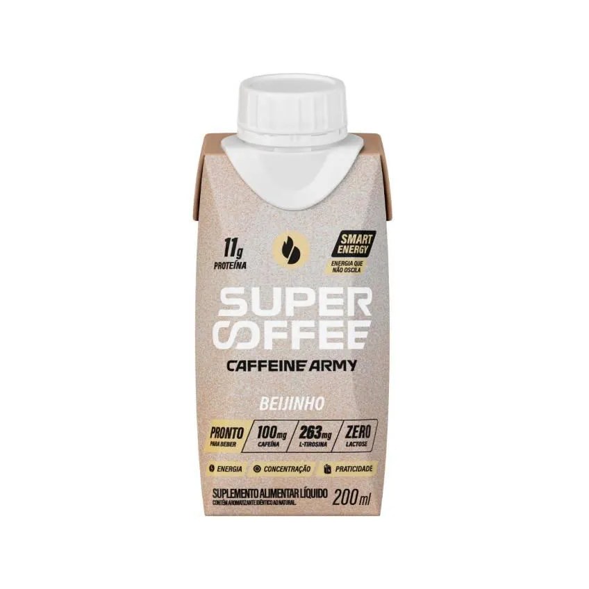 Supercoffee Rtd Beijinho Caffeine Army 200ml