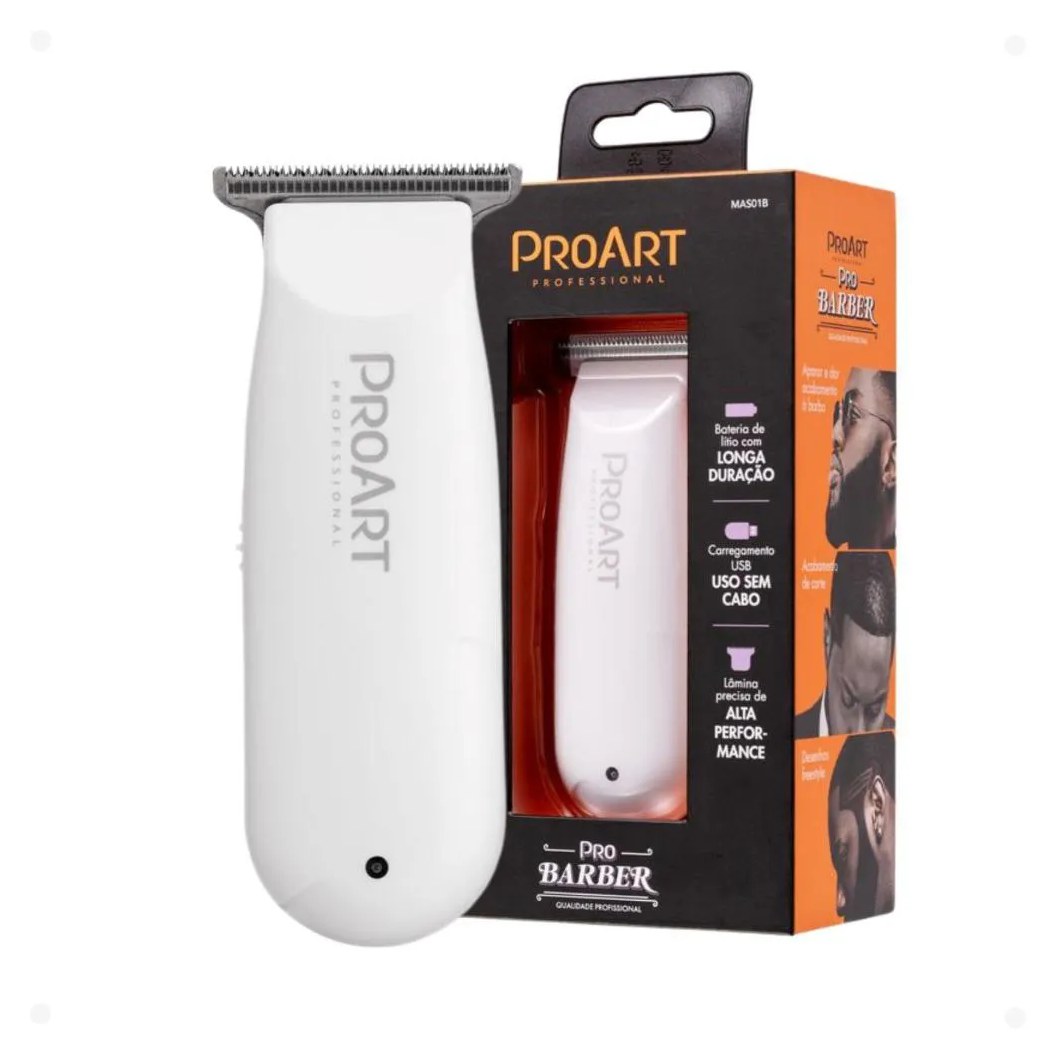 Máquina de Acabamento Proart Probarber Branca Mas01b