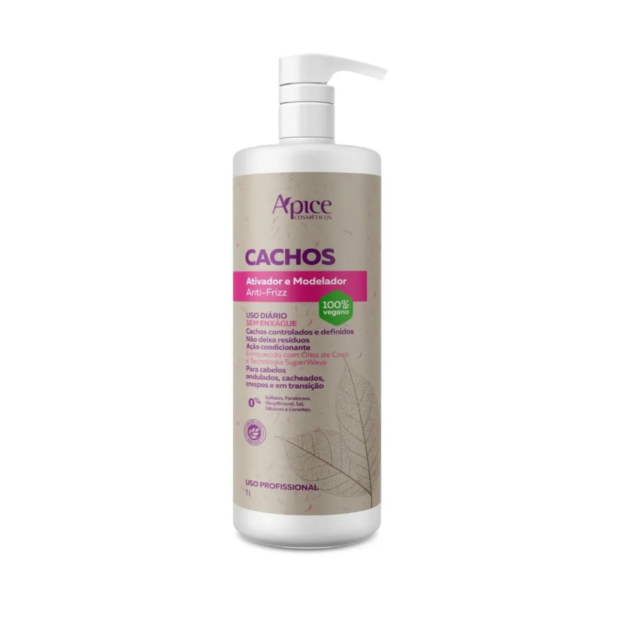 Apice Ativador Cacho Modelador Anti Frizz 1l