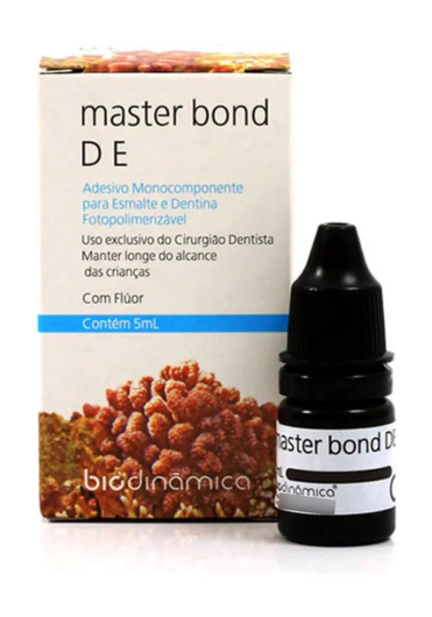 Adesivo Master Bond Dentina Esmalte 5ML D e - Biodinâmica
