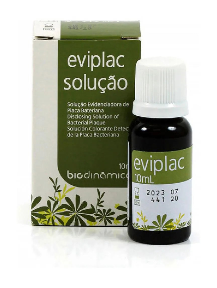 Evidenciador de Placa Eviplac Líquido 10ml - Biodinâmica