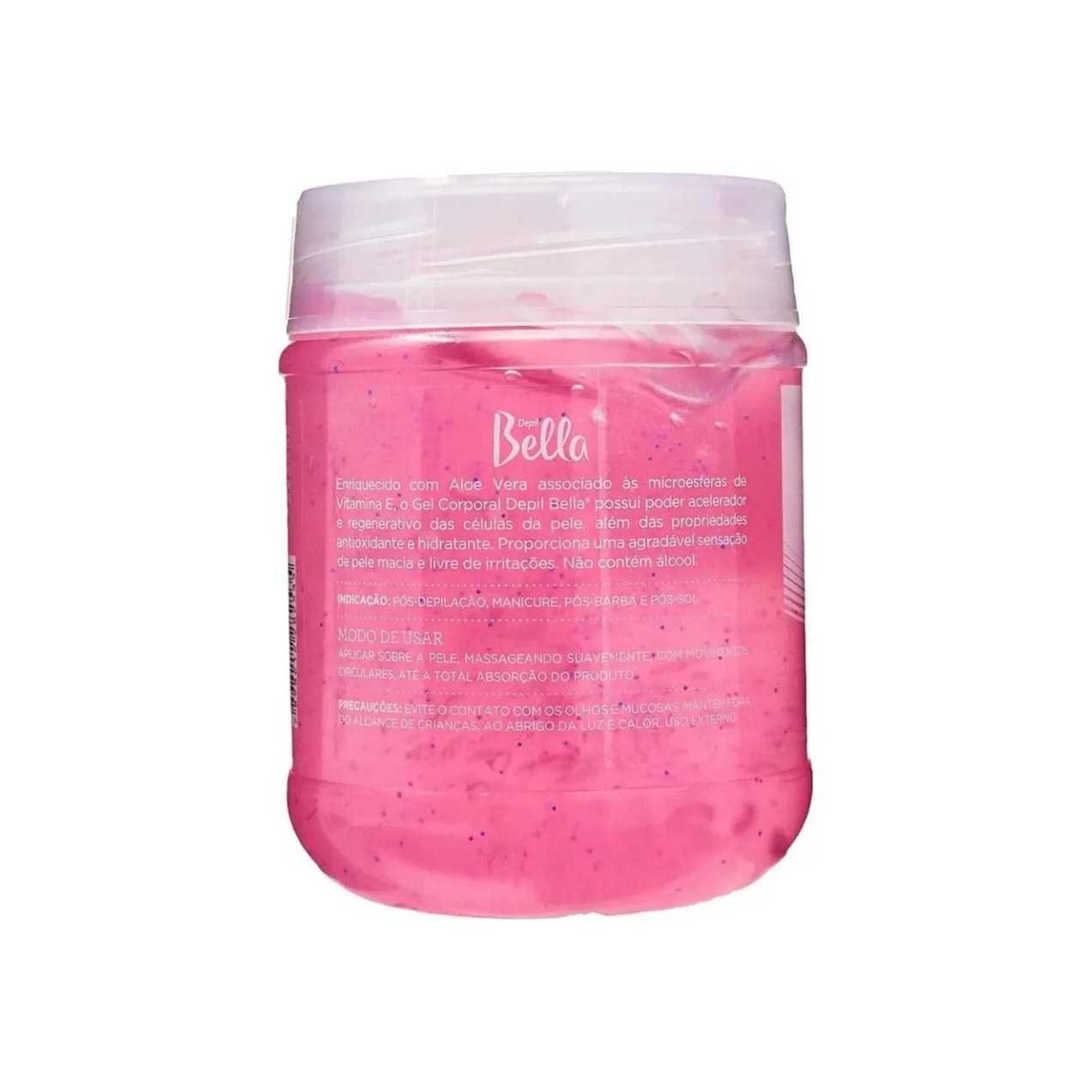 Kit 2 Gel Pós Depilação Corpo Hidrata Aloe Vera Depil Bella