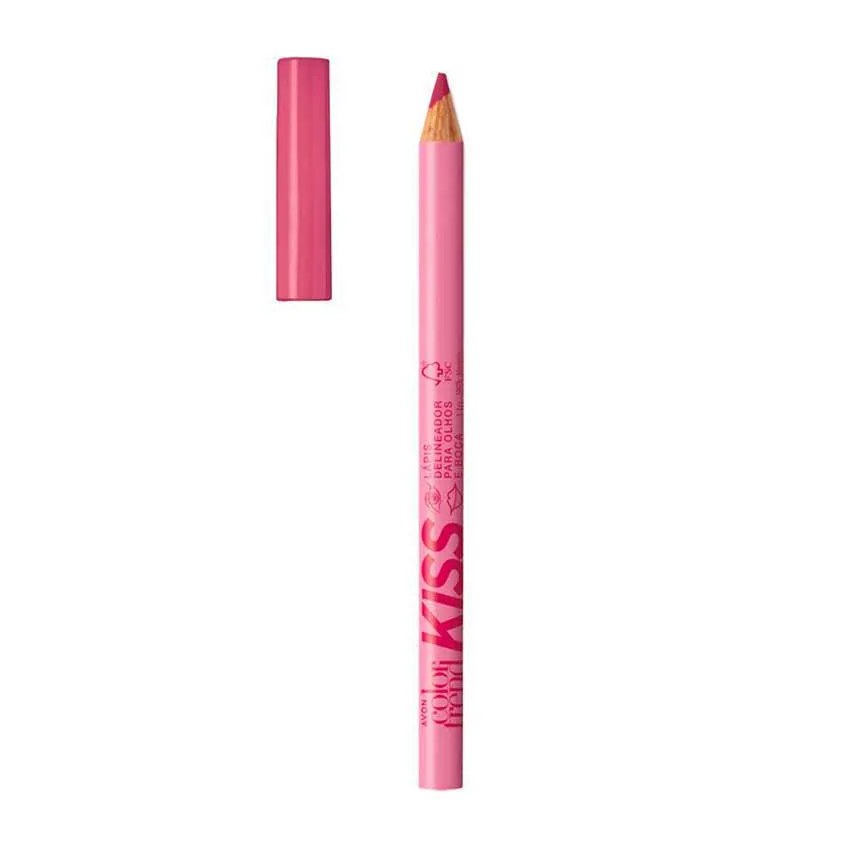 Avon Color Trend Lapis Olhos e Boca Pink Dopamina 1,1g