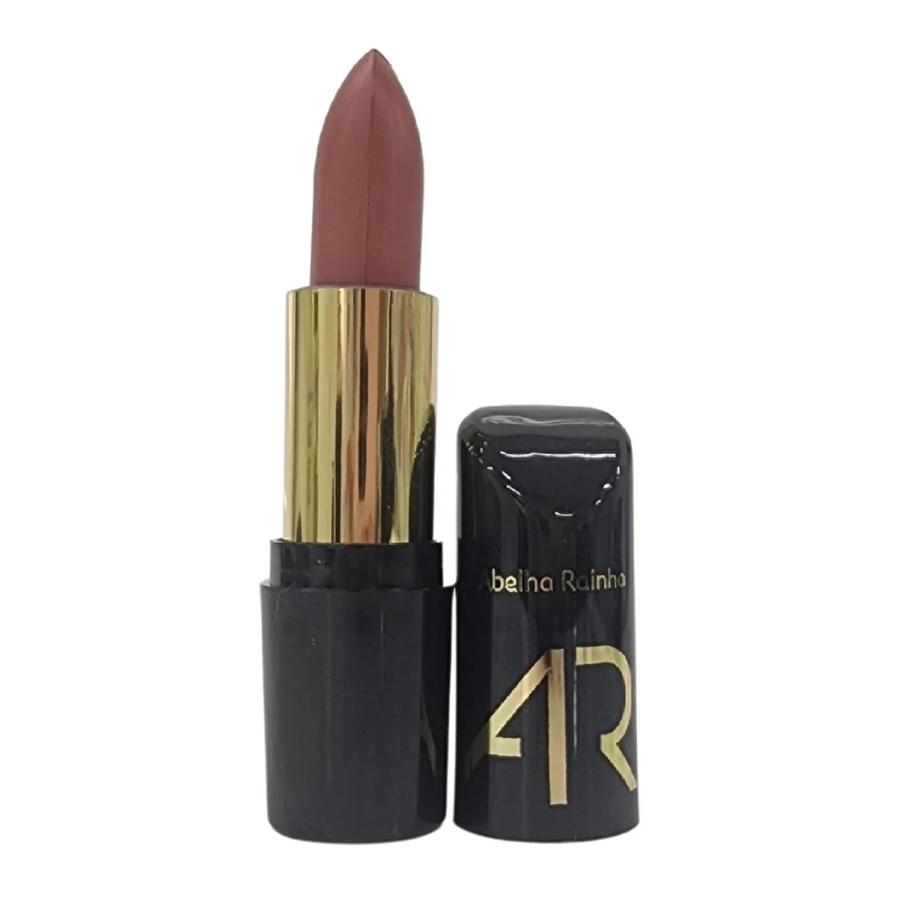Batom Ácido Hialurônico Nude Romântico FPS 15 Ar Maquiagem Abelha Rainha 3,8G