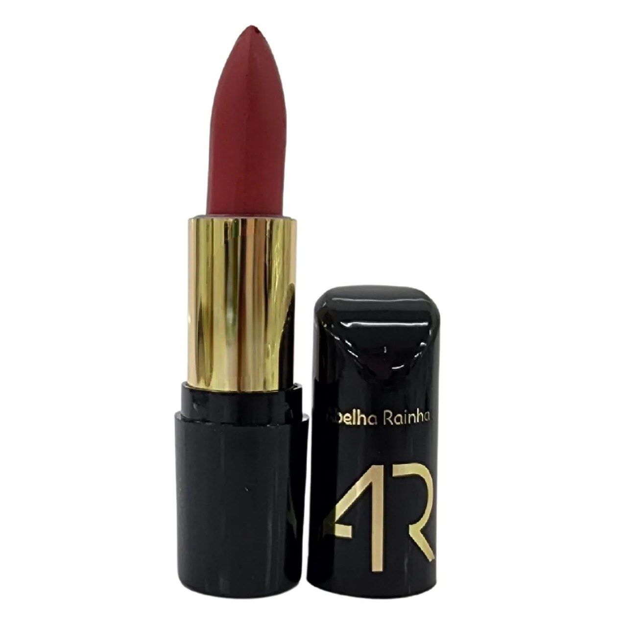 Batom Ácido Hialurônico Vermelho Ousado Fps 15 Ar Maquiagem Abelha Rainha 3,8g