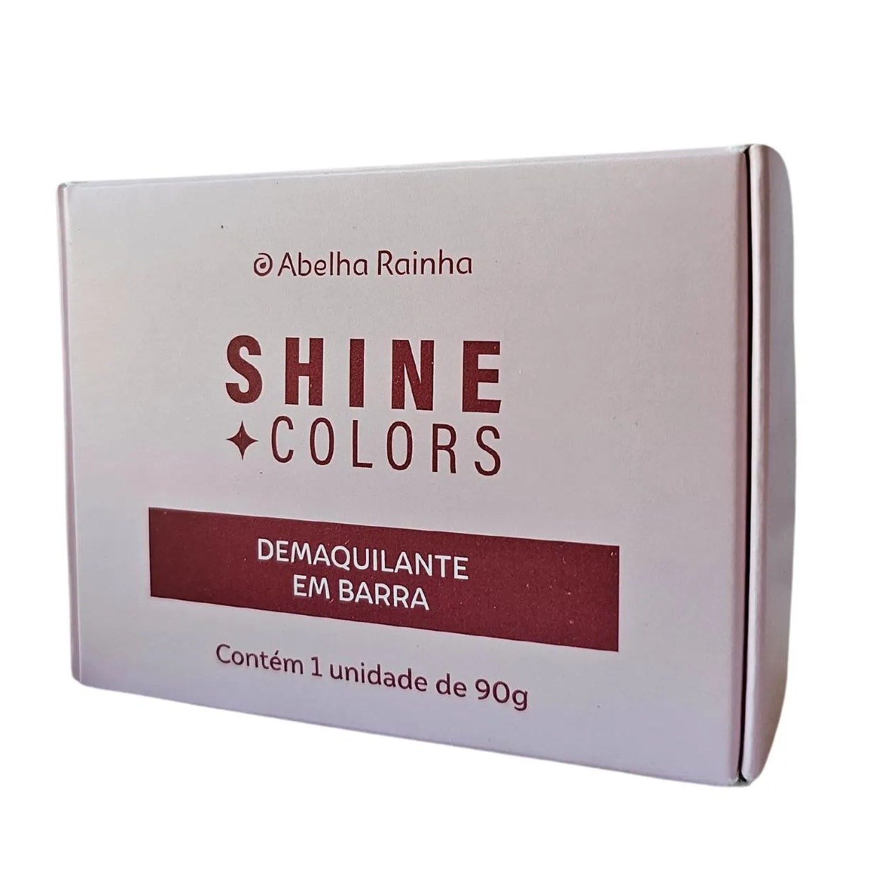 Demaquilante em Barra 2 em 1 Shine Colors Abelha Rainha 90g