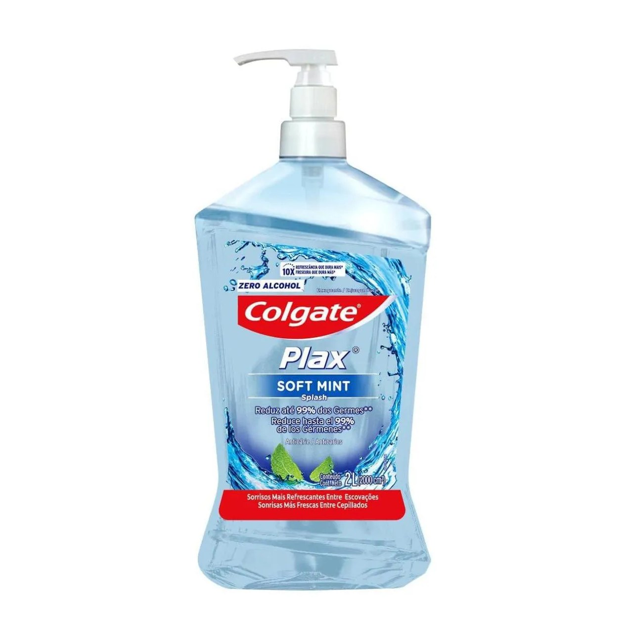 Enxaguante Bucal Plax Soft Mint C/ Pump 2l - Colgate