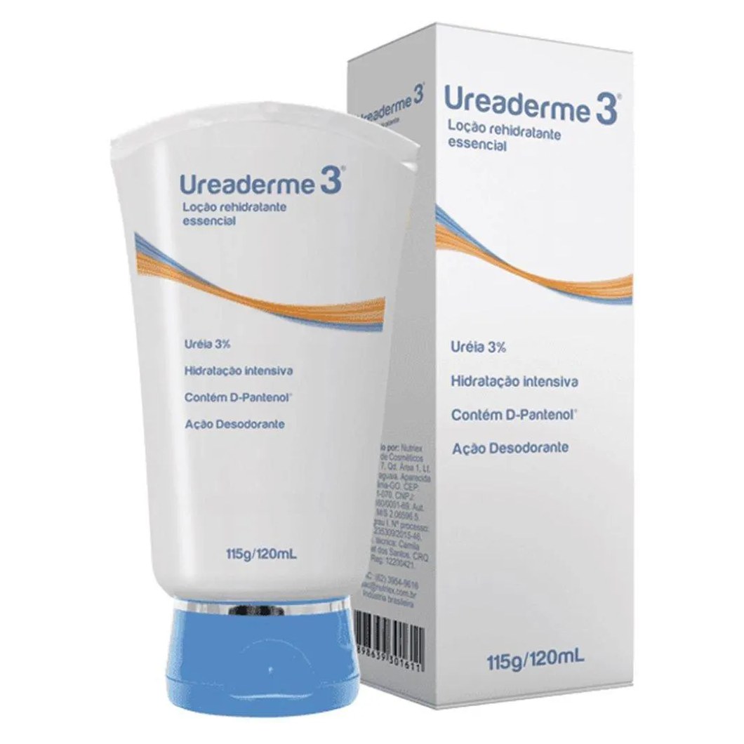 Ureaderme 3 Locao 120ml - Nutriex