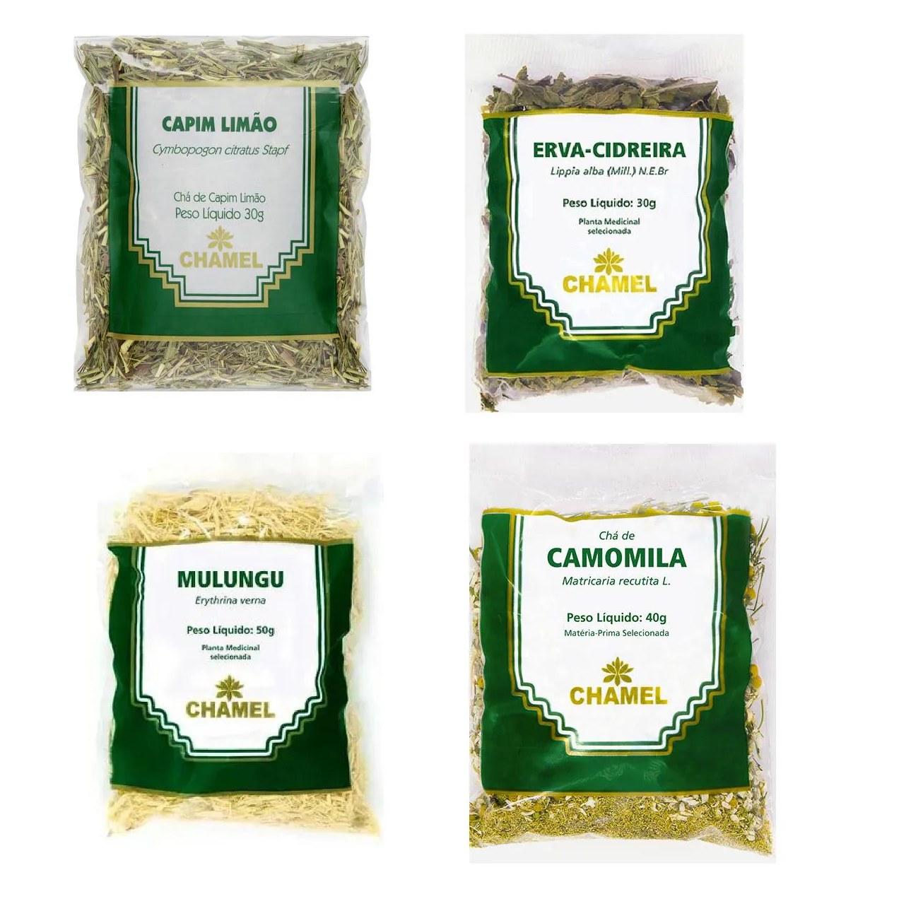 Kit de Chás Calmantes - Chamel