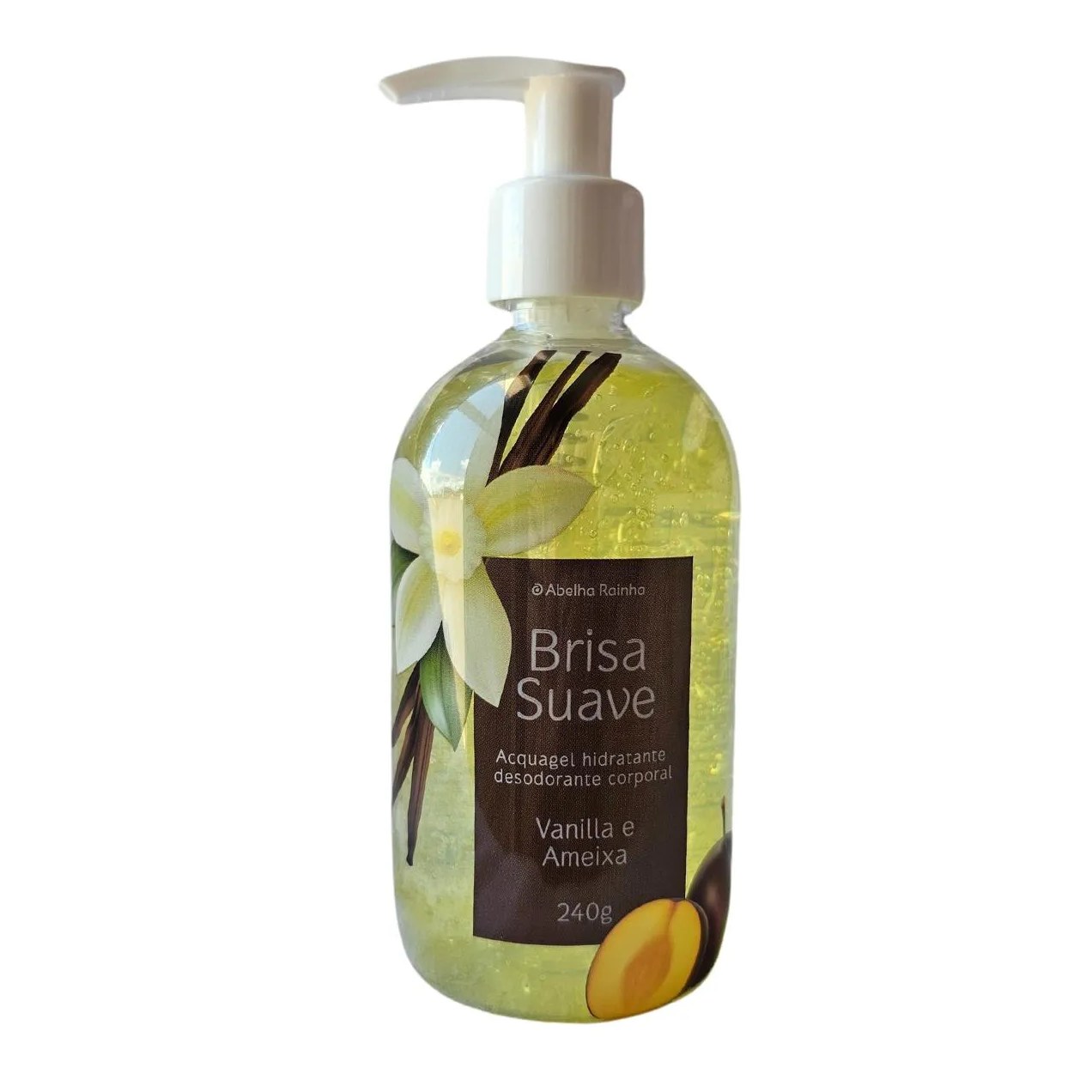 Hidratante Corporal Acquagel Vanilla e Ameixa Brisa Suave Abelha Rainha 240g