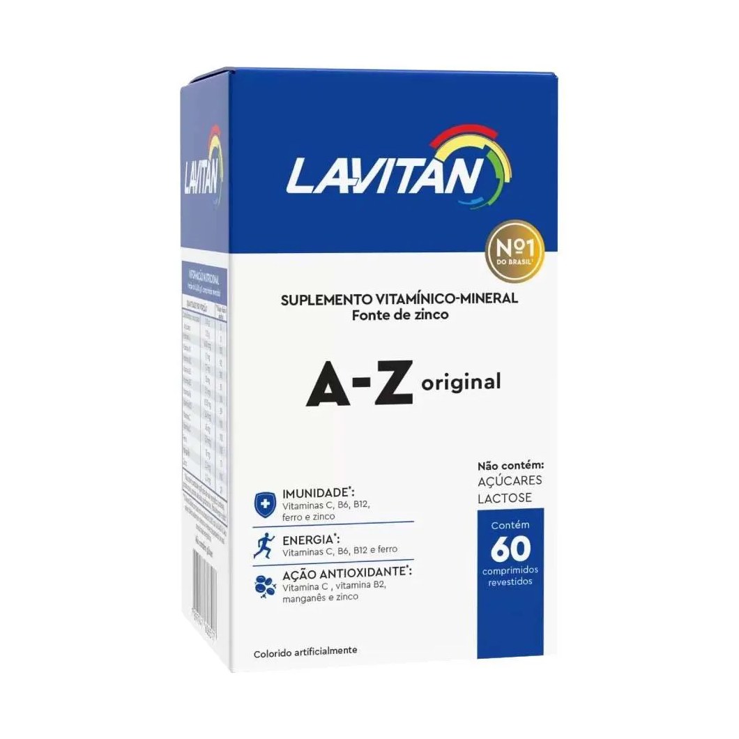 Lavitan A-z Homem 60 cápsulas - Cimed