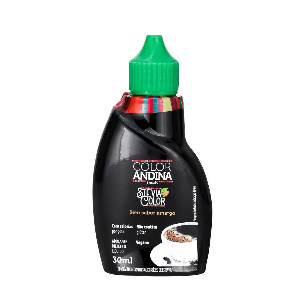 ADOçANTE STEVIA LíQUIDO COLOR ANDINA 30ML