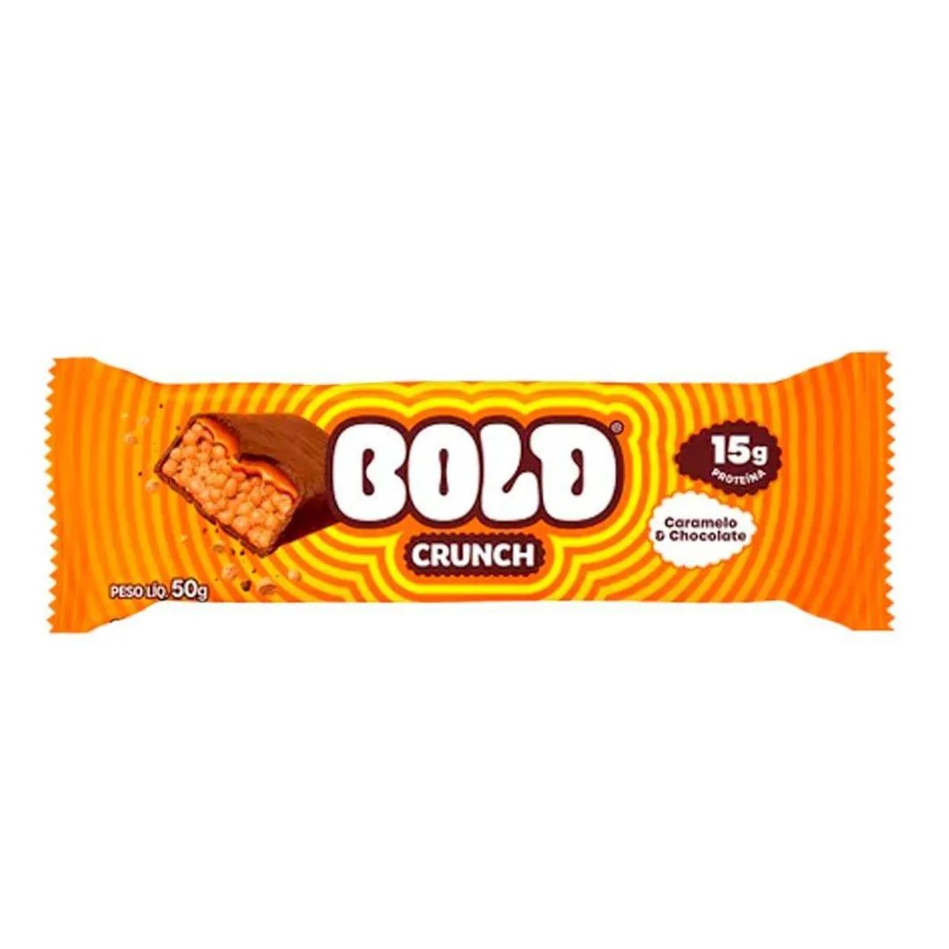 Bold Crunch Caramelo com Chocolate 50g