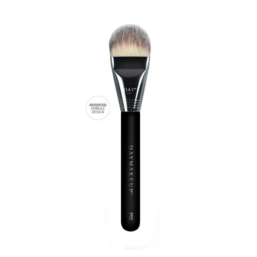 Daymakeup Pincel para Base, Corretivo, Produtos Cremosos F92
