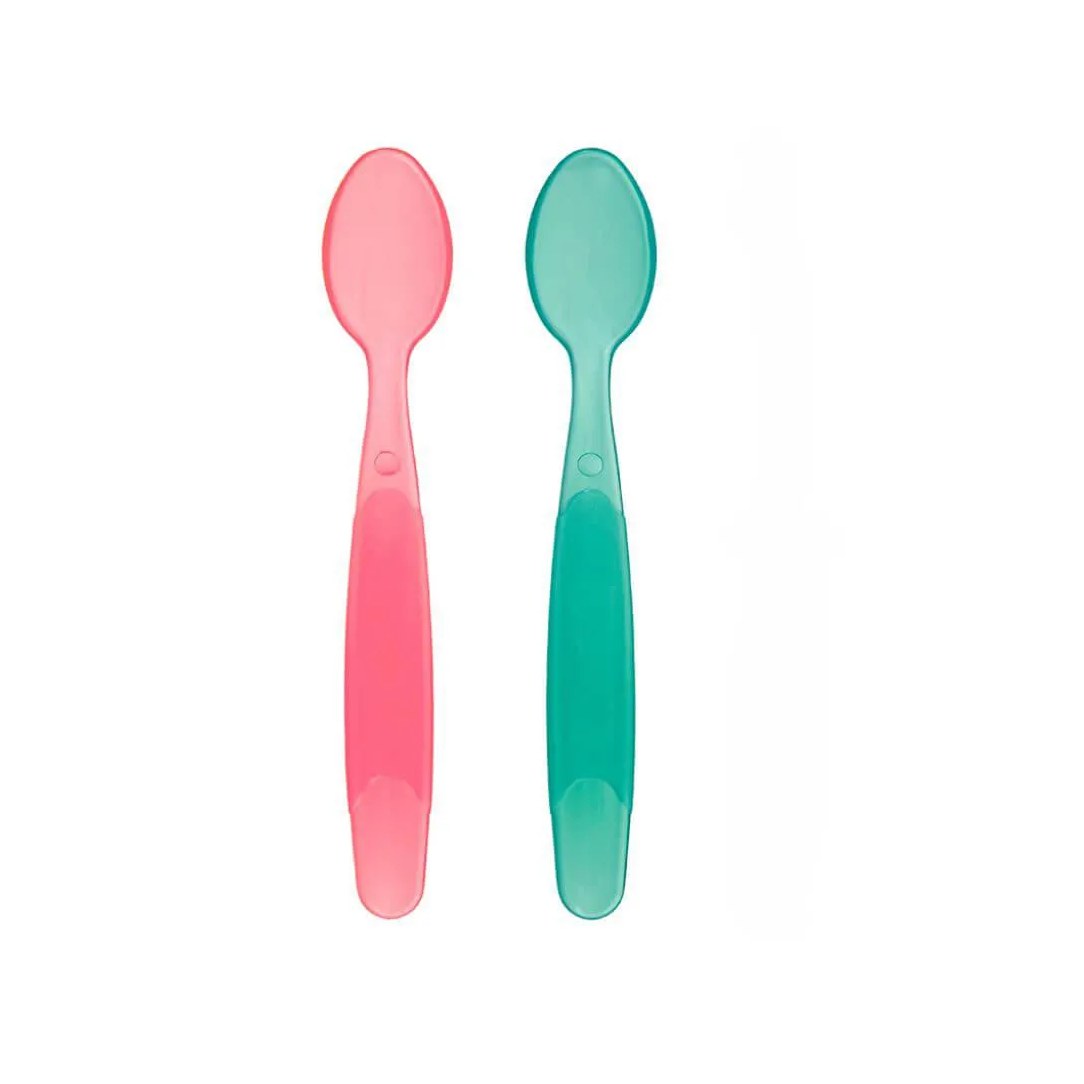 Kit Colheres Verde e Rosa - Buba